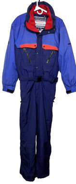 VTG. NEVICA XPS 35 Gore-Tex 80s/90s Retro Ski Snow Suit RECCO Mens Size 40